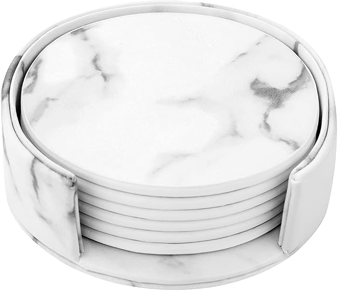 Coaster Round, Coffee Shop, Hotel Non-Slip Drink Pad and Storage Box - Image 6