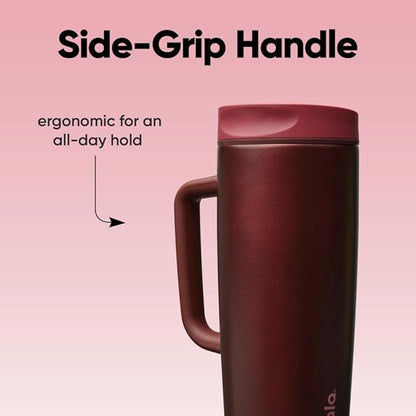 Owala SmoothSip Slider Stainless Steel Insulated Travel Mug - Image 6