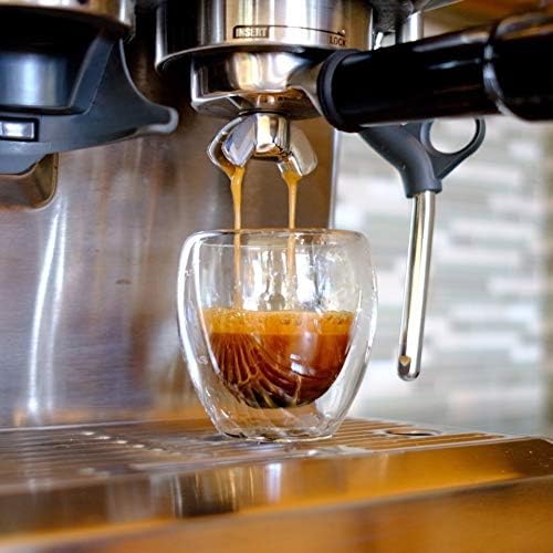 Youngever 3 Pack Espresso Cups, Double Wall Thermo Insulated Espresso Cups - Image 5