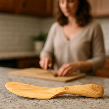 Handmade Juniper Wood Butter Knife - Image 5