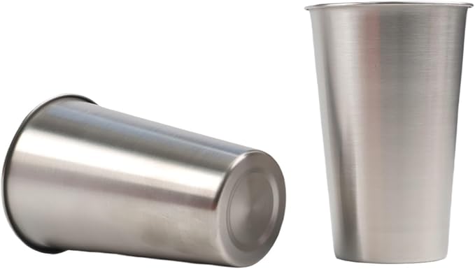 Lightweight Hiking Cup Set, Stainless Steel Camping Mug - Image 4