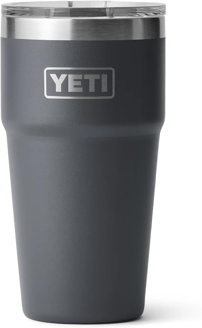 YETI Rambler 20 oz Stackable Tumbler, Stainless Steel, Vacuum Insulated - Image 2