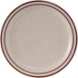 Tuxton China TBS-016 Plate, 10-1/2" Diameter, Round, Narrow Rim, Microwave and Dishwasher Safe, Oven Proof, Fully Vitrified, Ceramic, Bahamas, Pack of 12