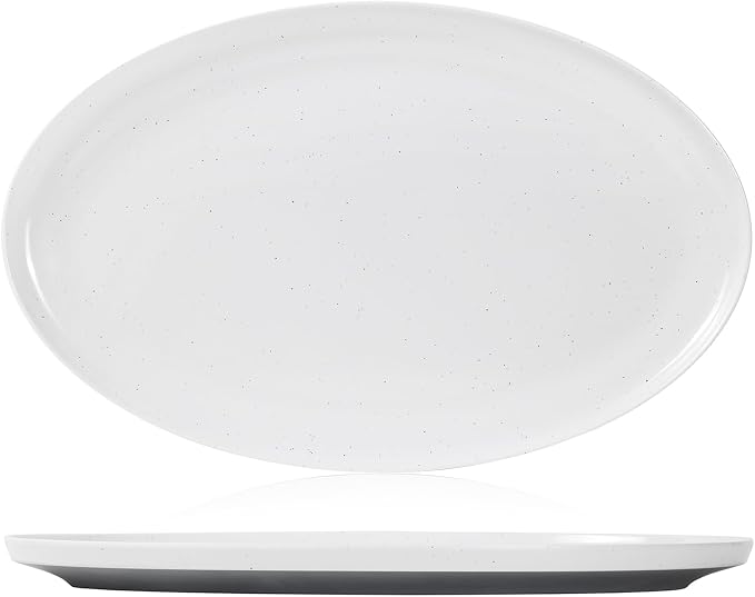 Webbylee ‌16" Melamine Oval Platter Set of 2 by Webbylee
