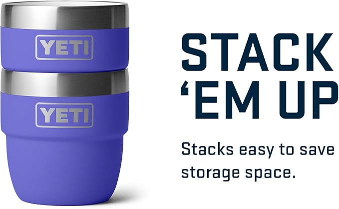 YETI Rambler 4 oz Stackable Cup, Stainless Steel, Vacuum Insulated - Image 5