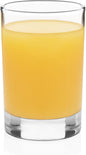 Libbey Fruit Juice Glasses, Heavy Base Glass Drinking Glasses Set of 8 by Libbey
