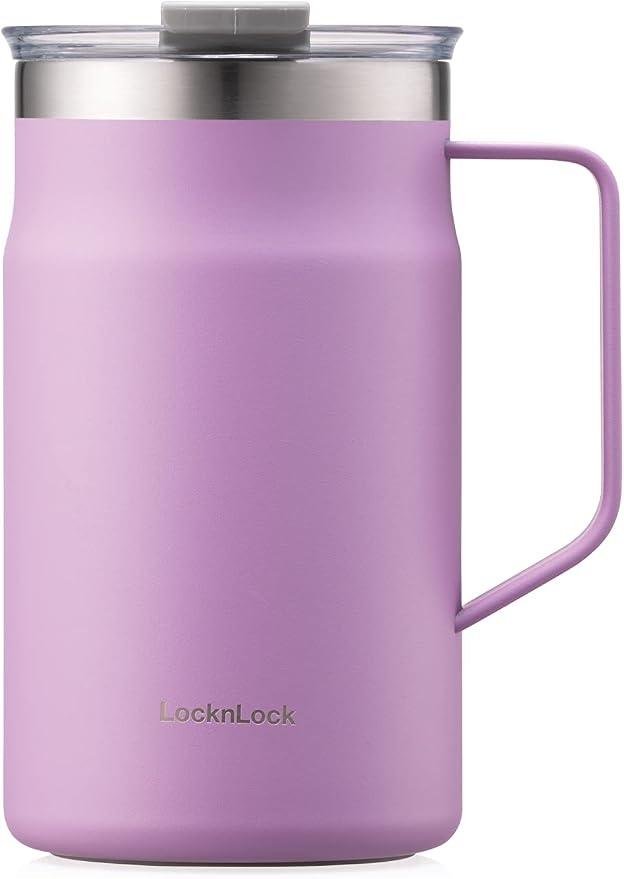 LocknLock Metro Mug Premium 18/8 Stainless Steel Double Wall Insulated by LocknLock