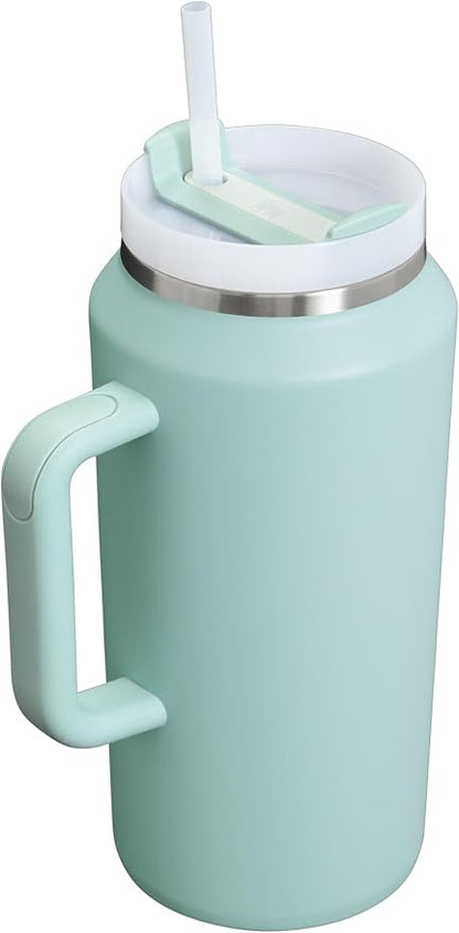 STANLEY Quencher H2.0 Flow State Tumbler, 64 oz, Seafoam | Handle and Straw | - Image 3