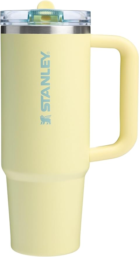 STANLEY Quencher ProTour Flipstraw Tumbler, 30 oz, Pomelo | Built-In Straw & by Unknown