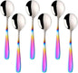 Buyer Star Bouillon Spoon Sets, 7-Inch Round Soup Spoons, Stainless Steel by BuyerStar