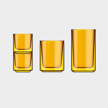 Terra Kaffe Marigold Forte 12 oz Double-Walled Coffee Glass – Borosilicate - Image 4