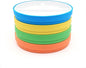 Elk and Friends Kids 6.7” Porcelain Divided Plates with Silicone Sleeves | Suitable for Babies/Kids/Toddlers | Microwave & Dishwasher Safe | Non Slip | Snack Dishes