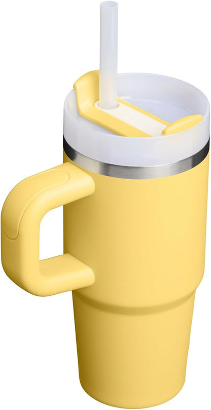 STANLEY Quencher H2.0 Flow State Tumbler, 14 oz, Daffodil | Handle and Straw | - Image 3