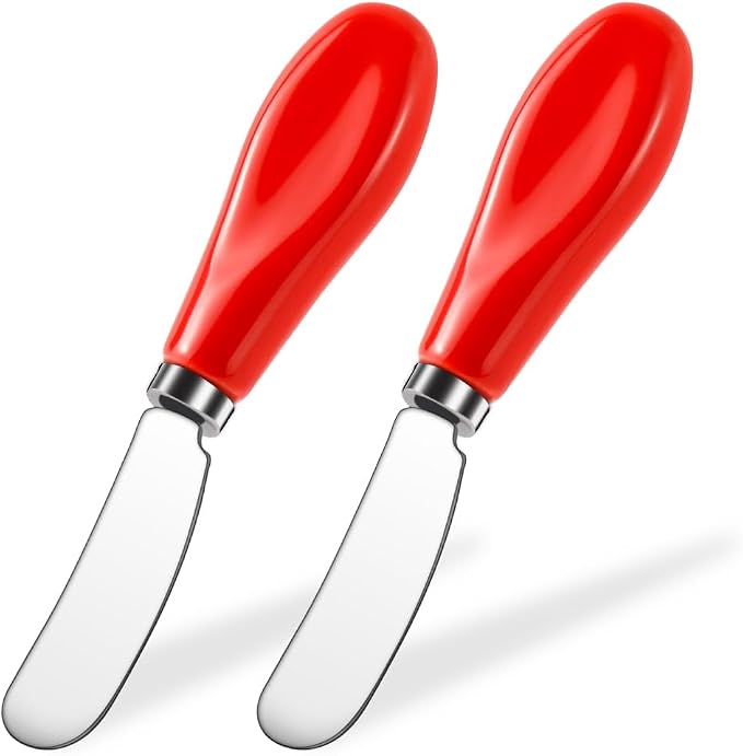 Stainless Steel Butter Spreader Knife 2 Pack by AISBUGUR