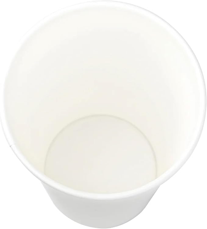 Karat 24 oz Paper Hot Coffee Cups White Disposable Cup - Image 6