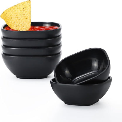 Wheat Straw Small Dishes Set of 6, 4.5oz Unbreakable Serving Dish & Sauce Dish by HOMIENLY