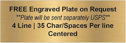 Decade Awards Action Pedestal Gold Toilet Bowl Trophy with Optional Inserts - Custom Engraved Plate On Request (7 Inch Tall)