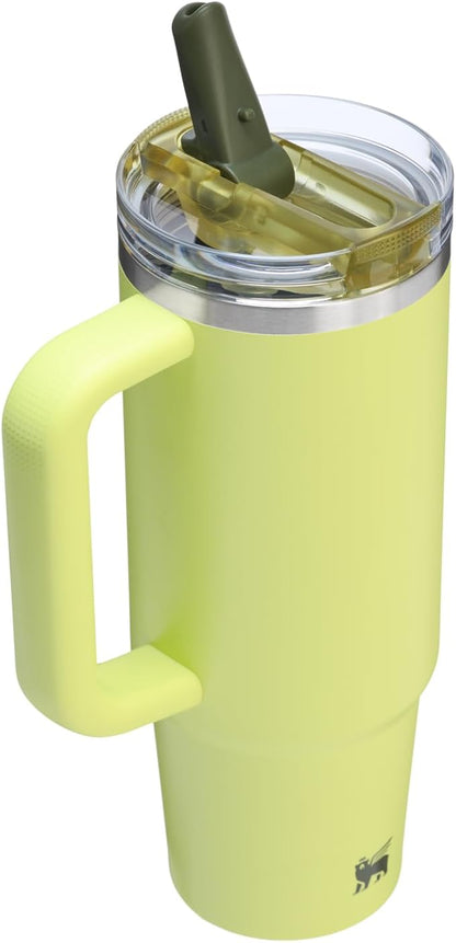 STANLEY Quencher ProTour Flipstraw Tumbler, 30 oz, Prickly Pear | Built-In - Image 3