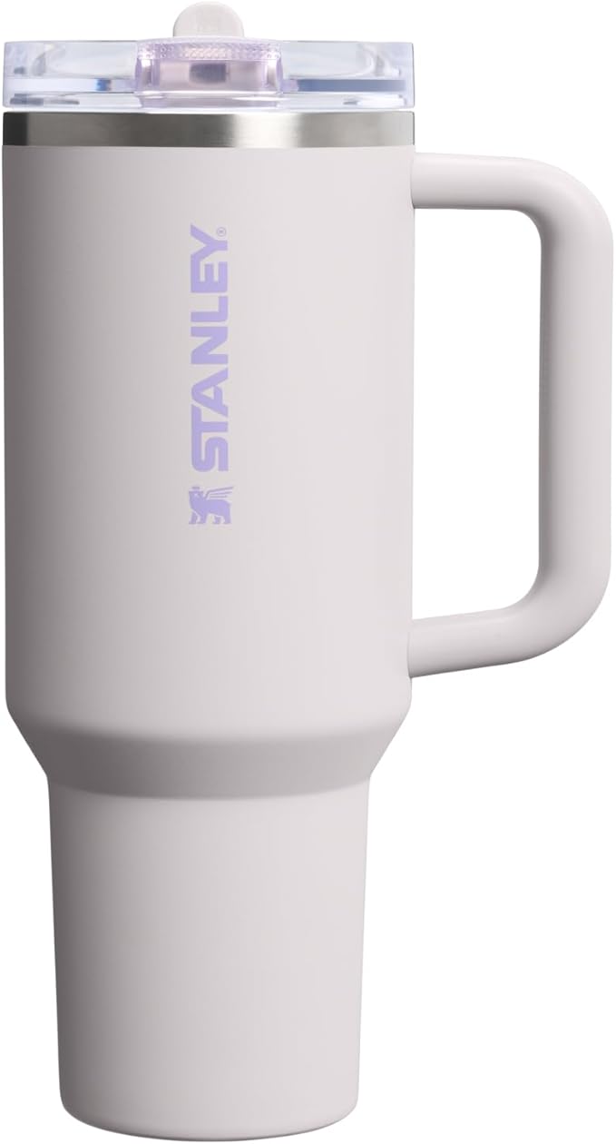STANLEY Quencher ProTour Flipstraw Tumbler, 40 oz, Sahara | Built-In Straw & by Unknown