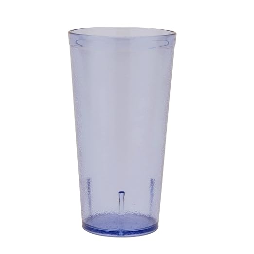 G.E.T. 6620-1-BL Heavy-Duty Plastic Restaurant Tumblers, 20 Ounce, Shatterproof - Image 3