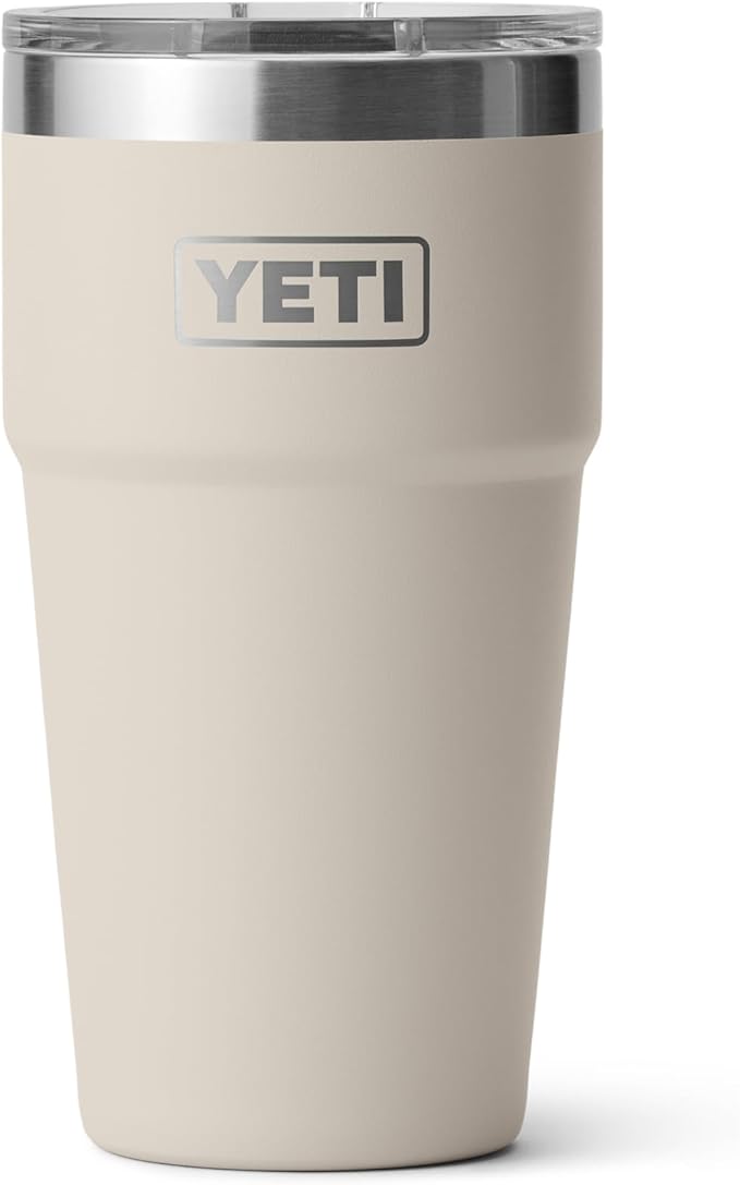 YETI Rambler 20 oz Stackable Tumbler, Stainless Steel, Vacuum Insulated by YETI