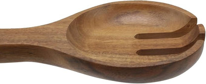Wooden Salad Tongs Wood Salad Servers Serving Spoons - Image 5