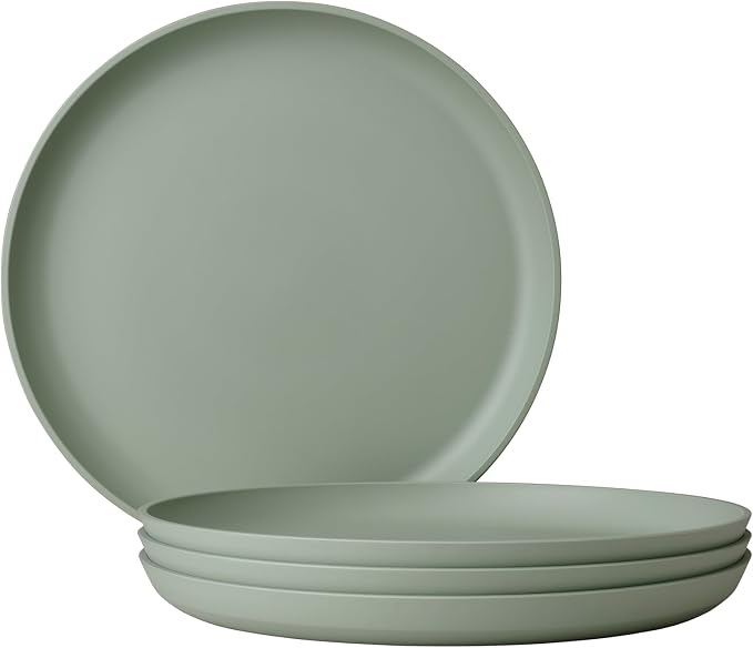 Mepal - Breakfast plate 4 pieces Silueta - Dishwasher & microwave resistant - by MEPAL