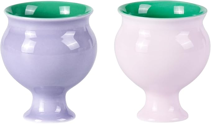 KAMMAK Tea Cups, 3oz Small Tea Set of 2 by KAMMAK