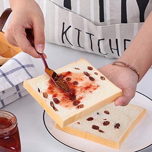 Buyer Star Cheese Butter Knife, Stainless Steel 18/10 6" Mini Desert Knives - Image 5
