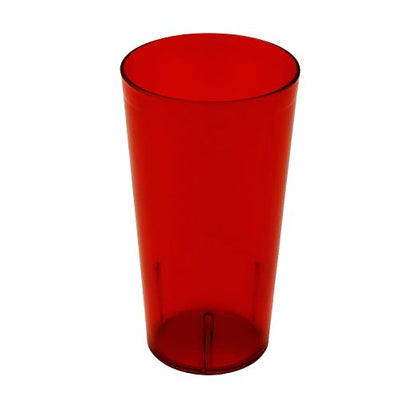 G.E.T. 6632-1-R Heavy-Duty Plastic Restaurant Tumblers, 32 Ounce, Shatterproof by GET