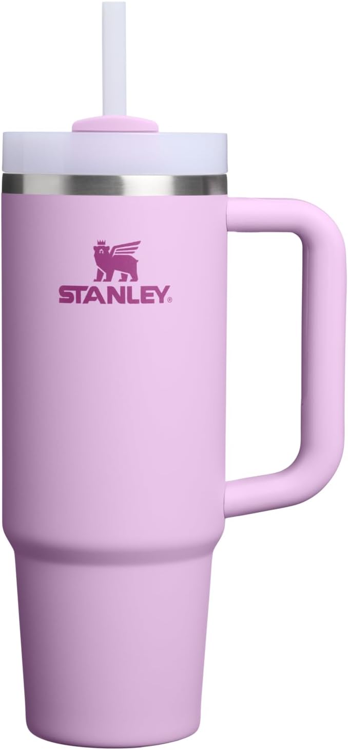STANLEY Quencher H2.0 Flow State Tumbler, 30 oz, Soft Orchid | Handle and Straw by Unknown