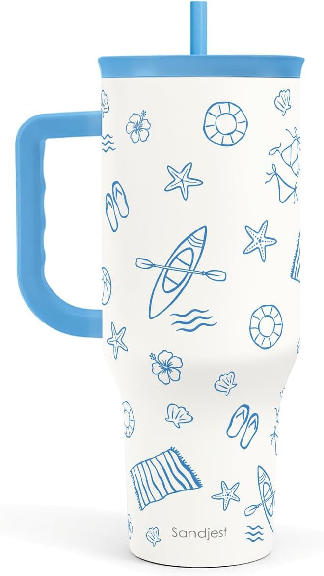 SANDJEST Beach 40oz Tumbler by SANDJEST
