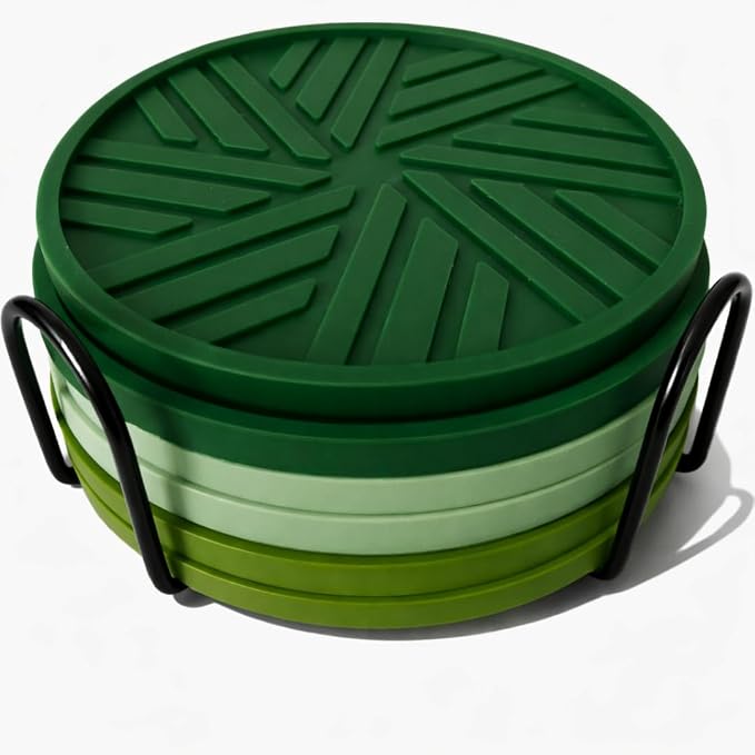 Silicone Coasters Set of 6 by Angardy+Homeware