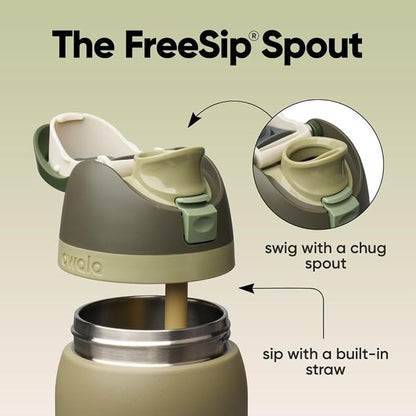 Owala FreeSip Stainless Steel Water Bottle 32 oz Off Road - Image 2