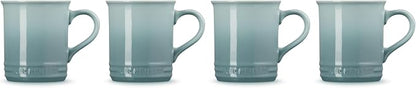 Le Creuset Stoneware Vancouver Mug, 14 oz. each, Sea Salt - Image 3