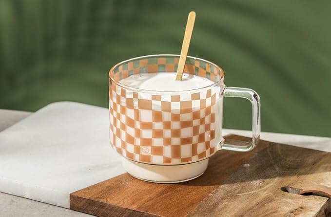 Glass Mug, Coffee Cup, Suitable by RYUHYF
