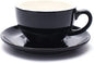 Coffeezone Free Pour Coffee Cup and Saucer, Small Cappuccino and Double Espresso by Coffeezone