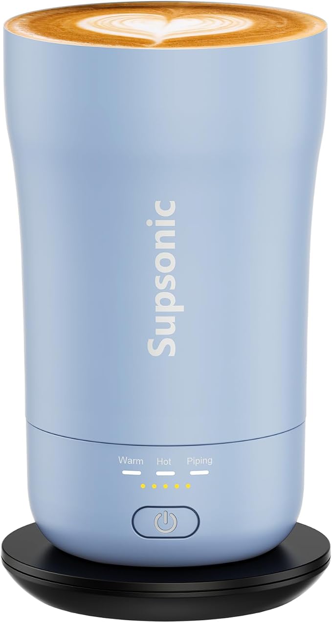 Supsonic Heated Coffee Mug, 14oz Smart Constant Temperature Travel Mug | Heat by Supsonic
