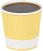 4 oz Light Yellow Paper Coffee Cup by Restaurantware
