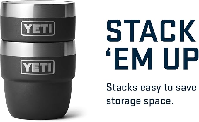 YETI Rambler 4 oz Stackable Cup, Stainless Steel, Vacuum Insulated - Image 5