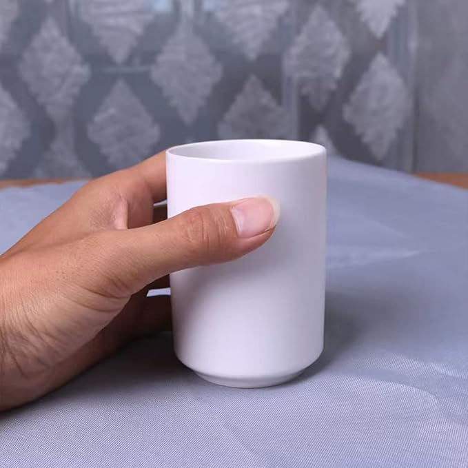 Japanese Style Ceramic Tea Cup, Handleless Ceramic Mug, Matte Glazed Couple Cup - Image 4