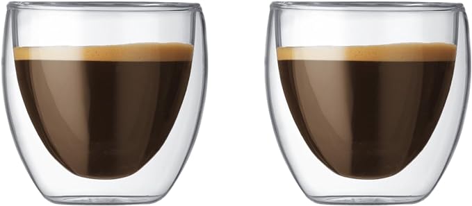 Bodum 2.5oz Pavina Double Wall High-Heat Borosilicate Glass by Bodum