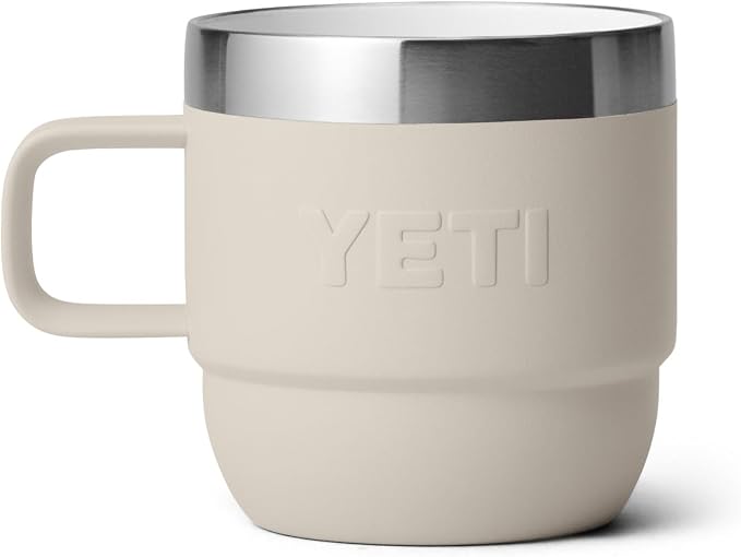 YETI Rambler 6 oz Stackable Mug, Stainless Steel, Vacuum Insulated - Image 9