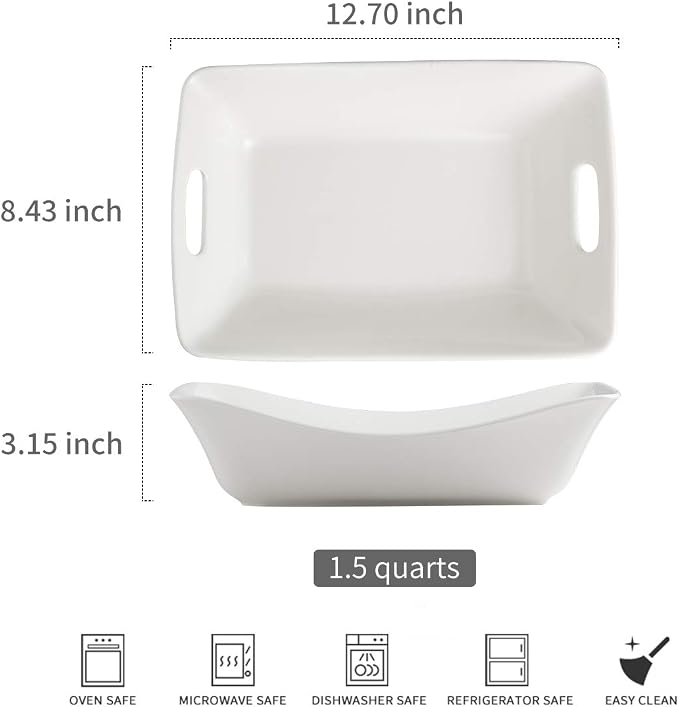 YHOSSEUN Large Serving Bowls - Image 2