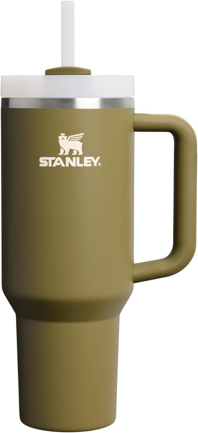 STANLEY Quencher H2.0 Flow State Tumbler, 40 oz, Thyme | Handle and Straw | by Unknown