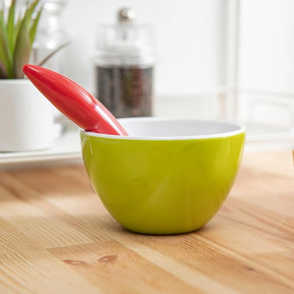 Set of 6 Small ColorPop Melamine Bowls, 4.25" 11.8 OZ, - Image 5