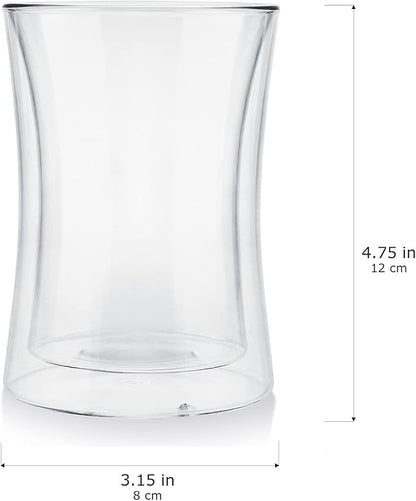 Teabloom Modern Insulated Tasting Glass Cups - Image 4