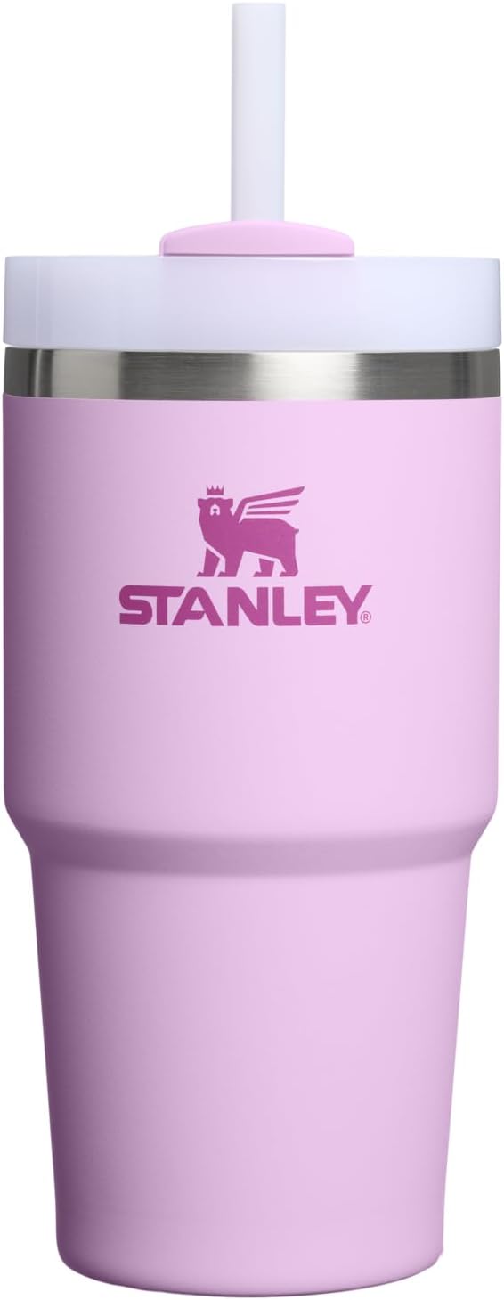 STANLEY Quencher H2.0 Flow State Tumbler, 20 oz, Soft Orchid | Handle and Straw by Unknown