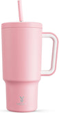 Meoky 30 oz Tumbler with Handle, Tumbler with Lid and Straw, Insulated by MEOKY