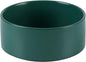 Ceramic Dog Bowl, Food and Water Bowl for Medium Breed Dog, Pet Bowl for Replacement (7.3 inch, Single Bowl, Green)